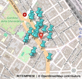 Mappa Via Iacopo Nardi, 50132 Firenze FI, Italia (0.1715)
