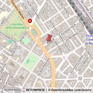Mappa Via Iacopo Nardi, 6, 50132 Firenze, Firenze (Toscana)