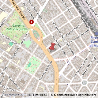 Mappa Viale Antonio Gramsci, 42, 50132 Firenze, Firenze (Toscana)