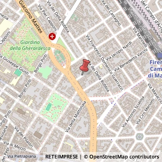 Mappa Via Iacopo Chimenti, 5, 50132 Firenze, Firenze (Toscana)