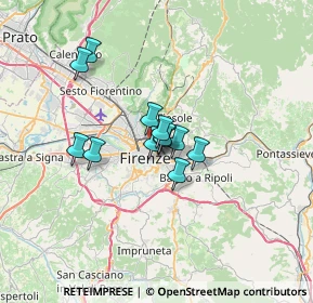 Mappa Via Iacopo Nardi, 50132 Firenze FI, Italia (4.36333)