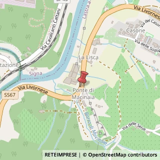 Mappa Via Livornese,  777, 50055 Lastra a Signa, Firenze (Toscana)