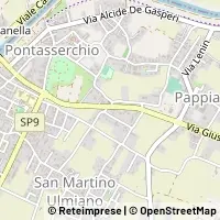Map San Giuliano Terme