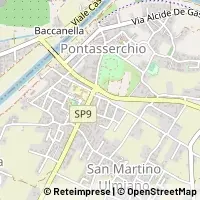 Map San Giuliano Terme