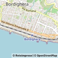 Map Bordighera