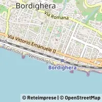 Mapa Bordighera