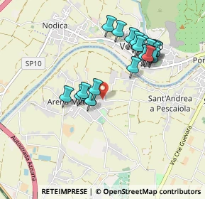 Mappa Via Pietro L'Aretino, 56017 San Giuliano Terme PI, Italia (0.9175)