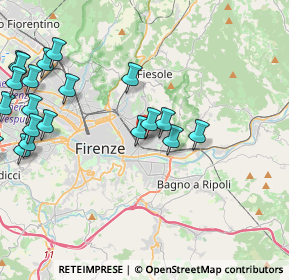 Mappa Viale De Amicis Edmondo, 50135 Firenze FI, Italia (5.304)