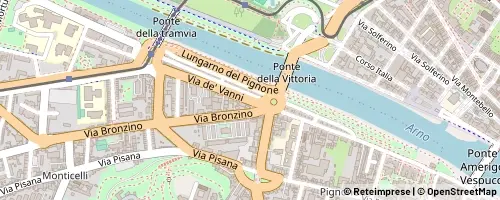 Mappa Firenze