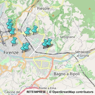 Mappa Via P. Rajna, 50135 Firenze FI, Italia (2.19909)