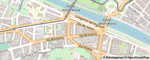 Mappa Florencia