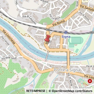 Mappa Roma, 21/a, 50058 Signa, Firenze (Toscana)