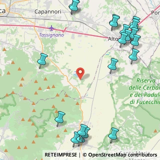 Mappa Via di Badia, 55012 Capannori LU, Italia (6.5195)