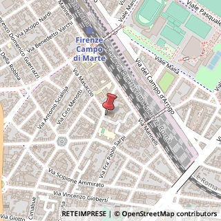 Mappa Via Capo di Mondo, 56/6, 50136 Firenze, Firenze (Toscana)