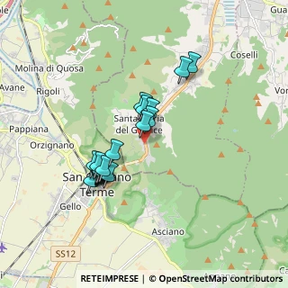 Mappa Traversa Prima Via dell'Acquarella, 55100 Lucca LU, Italia (1.574)