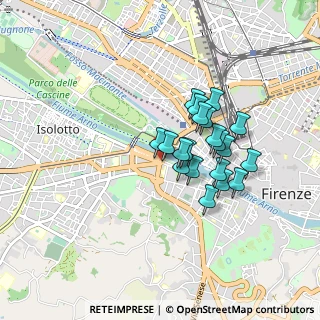 Mappa Via del Pignone, 50142 Firenze FI, Italia (0.677)