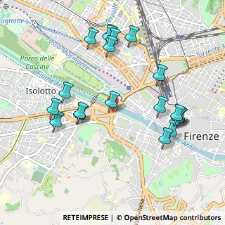 Mappa Via del Pignone, 50142 Firenze FI, Italia (1.096)