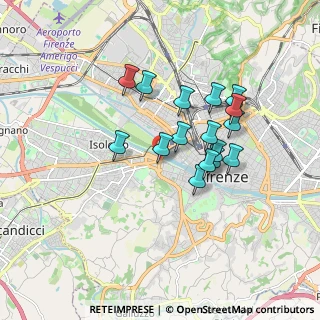 Mappa Via del Pignone, 50142 Firenze FI, Italia (1.49125)