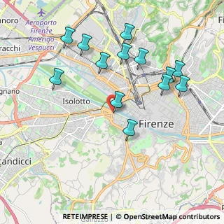 Mappa Via del Pignone, 50142 Firenze FI, Italia (2.08923)