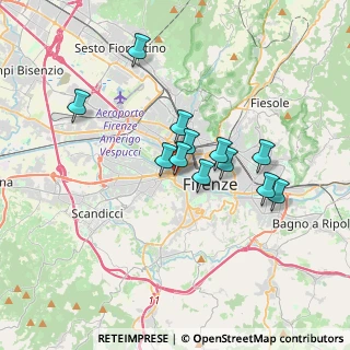 Mappa P.za Taddeo Gadd, 50143 Firenze FI, Italia (2.8775)