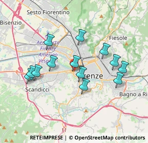 Mappa P.za Taddeo Gadd, 50143 Firenze FI, Italia (3.48538)