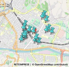 Mappa Via Fratelli Bandiera, 50012 Firenze FI, Italia (0.6805)
