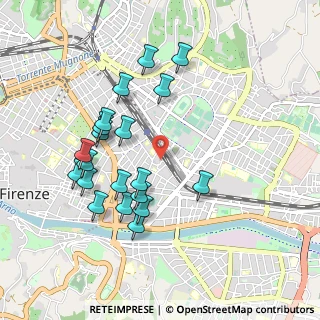 Mappa Via dei Frati Bigi, 50136 Firenze FI, Italia (0.977)