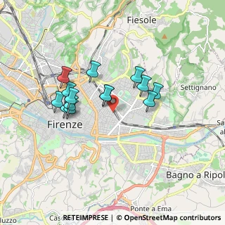 Mappa Via dei Frati Bigi, 50136 Firenze FI, Italia (1.525)
