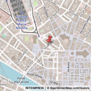 Mappa Via del giglio 8, 50123 Firenze, Firenze (Toscana)