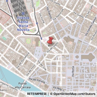 Mappa Via Panzani, 40, 50123 Firenze, Firenze (Toscana)