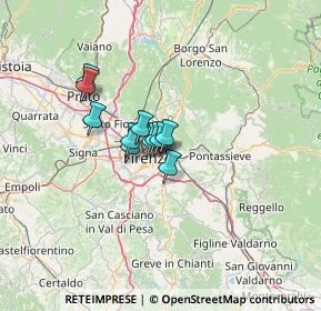 Mappa Via Bernardino Ramazzini, 50135 Firenze FI, Italia (7.62727)