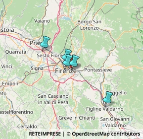 Mappa Via Bernardino Ramazzini, 50135 Firenze FI, Italia (55.54)