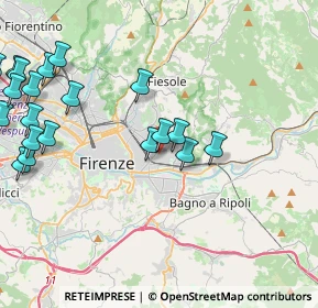 Mappa Via Bernardino Ramazzini, 50135 Firenze FI, Italia (5.414)