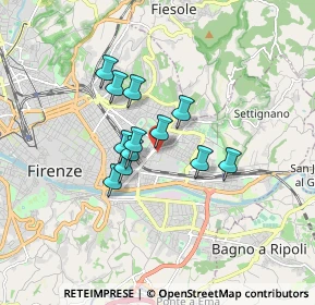 Mappa Via Bernardino Ramazzini, 50135 Firenze FI, Italia (1.22167)