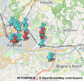 Mappa Via Bernardino Ramazzini, 50135 Firenze FI, Italia (2.0755)