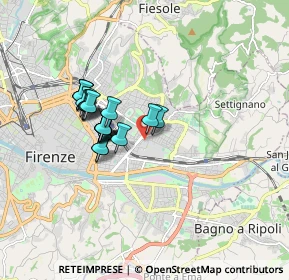 Mappa Via Bernardino Ramazzini, 50135 Firenze FI, Italia (1.3855)