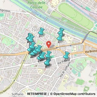 Mappa Via Francesco Talenti, 50142 Firenze FI, Italia (0.392)