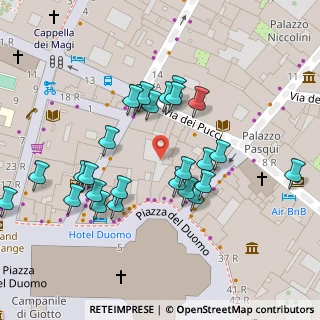 Mappa Piazza del Duomo, 50129 Firenze FI, Italia (0.04231)