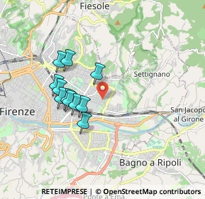 Mappa Via Giovanni Marradi, 50135 Firenze FI, Italia (1.56636)