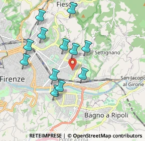 Mappa Via Giovanni Marradi, 50135 Firenze FI, Italia (1.85583)