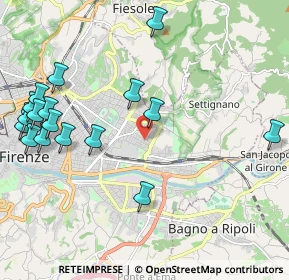 Mappa Via Giovanni Marradi, 50135 Firenze FI, Italia (2.61412)