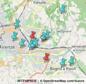Mappa Via Giovanni Marradi, 50135 Firenze FI, Italia (1.86769)