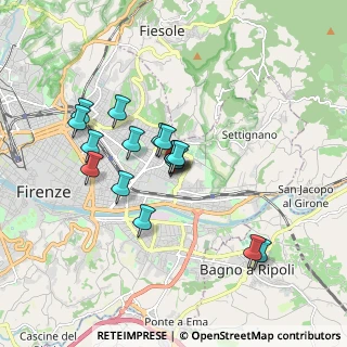 Mappa Via Giovanni Marradi, 50135 Firenze FI, Italia (1.52313)