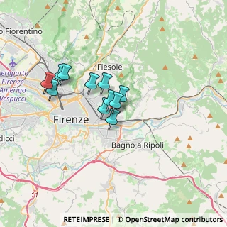 Mappa Via Giovanni Marradi, 50135 Firenze FI, Italia (2.54273)