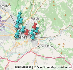Mappa Via Giovanni Marradi, 50135 Firenze FI, Italia (3.22308)