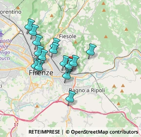 Mappa Via Giovanni Marradi, 50135 Firenze FI, Italia (2.99)
