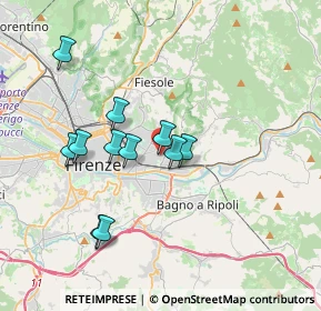Mappa Via Giovanni Marradi, 50135 Firenze FI, Italia (3.30091)