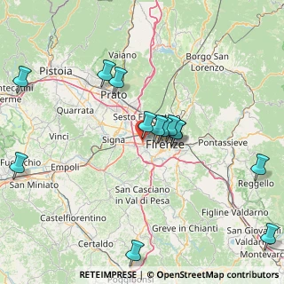 Mappa Viadotto del Ponte all'Indiano, 50142 Firenze FI, Italia (17.52846)