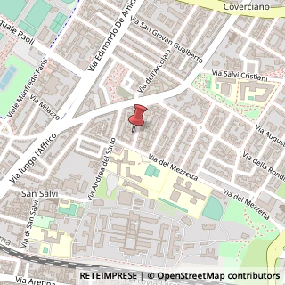 Mappa Via Arrigo da Settimello, 5/a, 50135 Firenze, Firenze (Toscana)