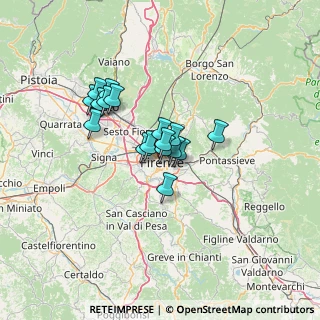 Mappa 50123 Firenze FI, Italia (9.35529)